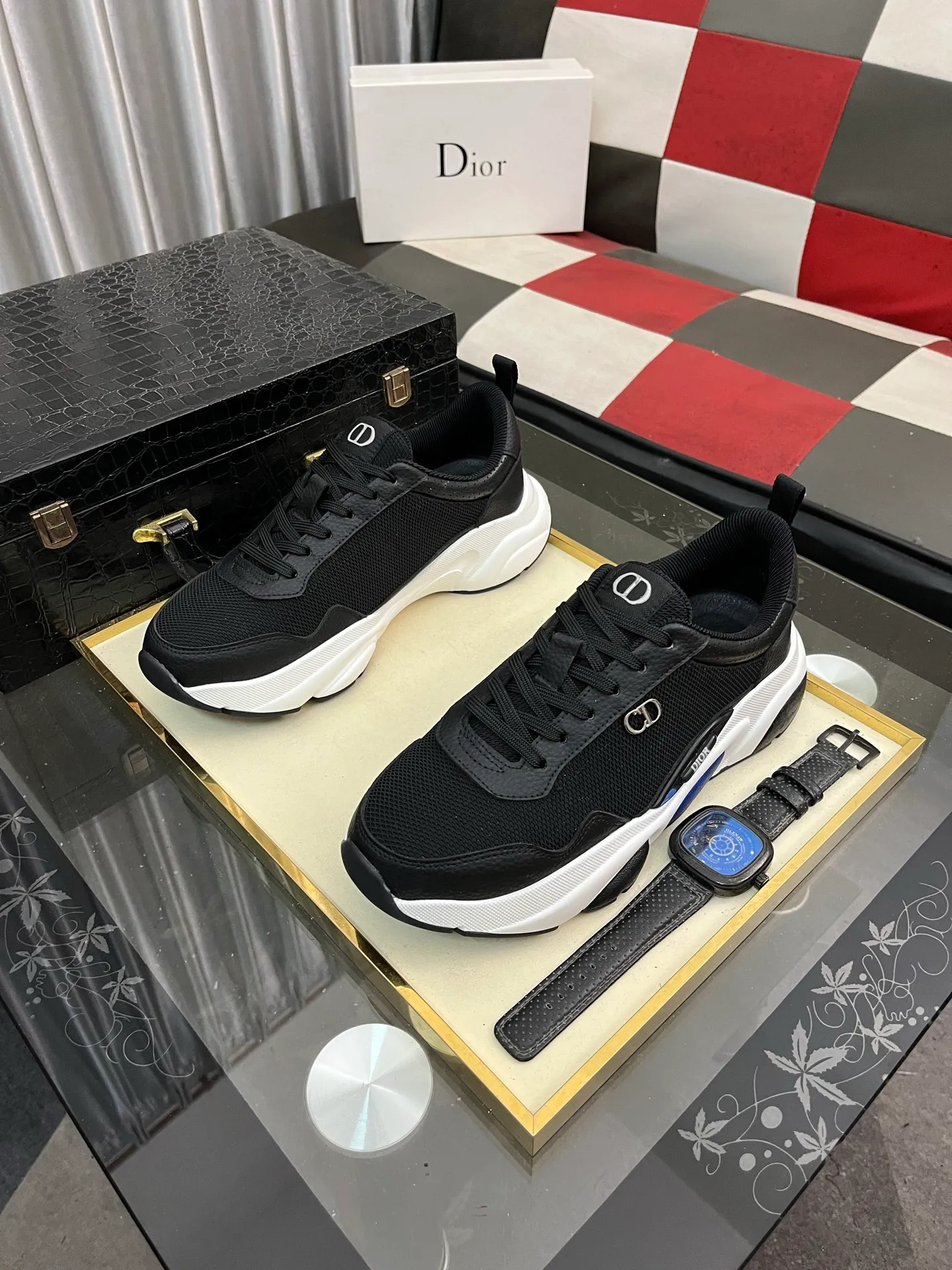 Men's Men's Shoes 💰458⌚️⌚️《DIOR*》The latest hot-selling casual shoes, top brand [seduce] luxury~purchase, top~quality. [Strong] The upper is made of imported breathable cowhide material ➕ breathable sheepskin feet (•) with fine workmanship. Original personalized fashionable soft rubber wear-resistant outsole, size: 38-444️⃣colors available